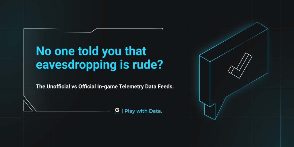 The Unofficial vs Official In-game Telemetry Data Feeds