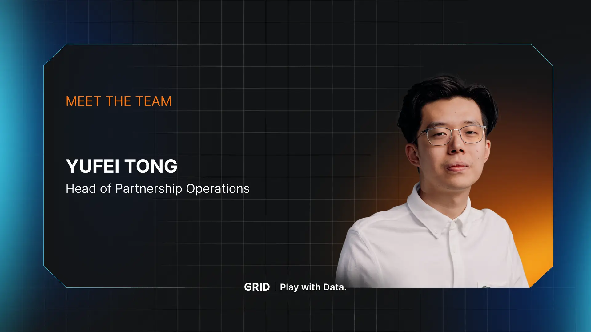 Meet The Team Yufei Tong, Head of Partnership Operations